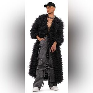 AKIRA Denim Acid Wash Cargo Pant Size Small